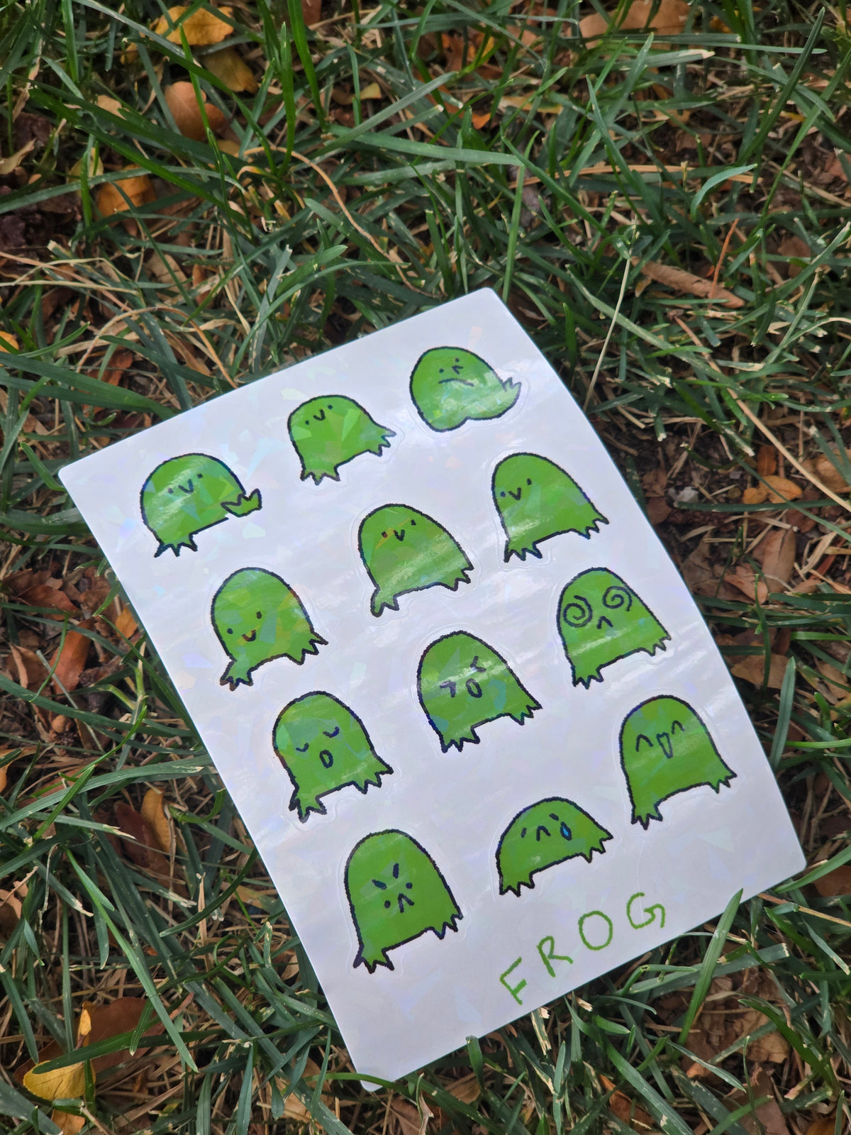 Frog Sticker