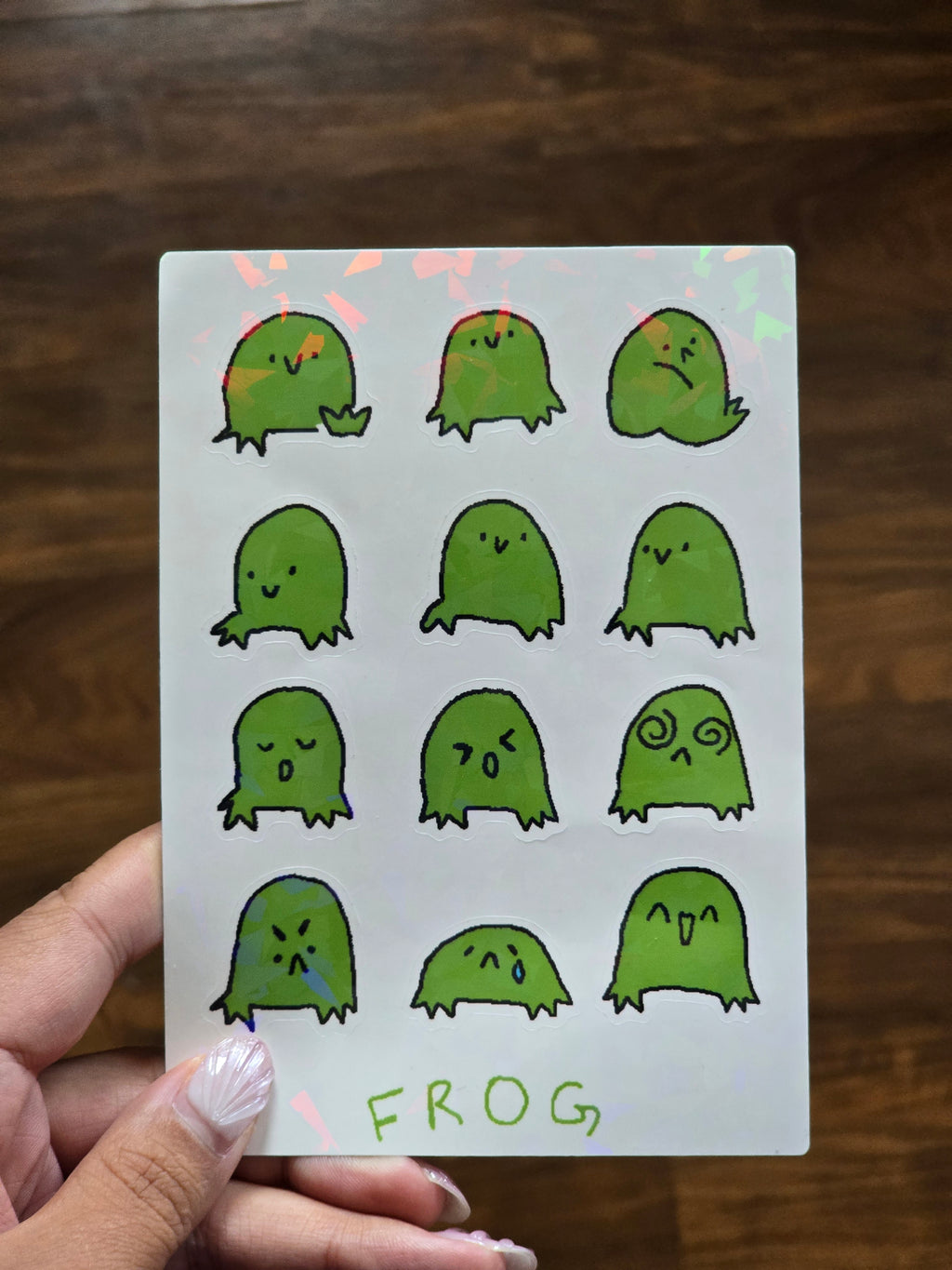 Frog Sticker